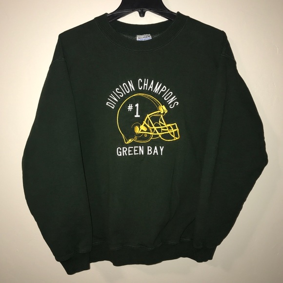 Gildan Other - Vintage 🏈 Green Bay Packers Heavyweight Crewneck